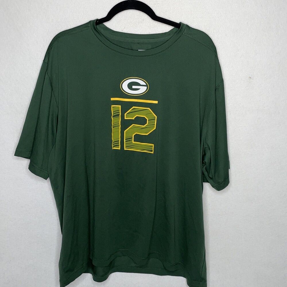 NFL Team Apparel Nike Green Bay Packers Rodgers #12  Size 2XL